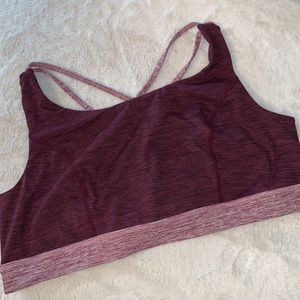 - Size 3 Torrid Low-Impact Wireless Strappy Back Active Sports Bra